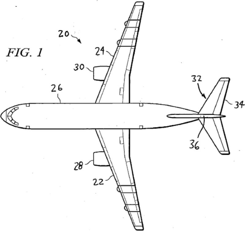 Cuaderna de material compuesto para un aeronave.