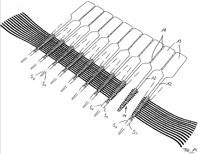 Ilustración 3 de la Galería de ilustraciones de Procedimiento y dispositivo para producir un limpiador interdental