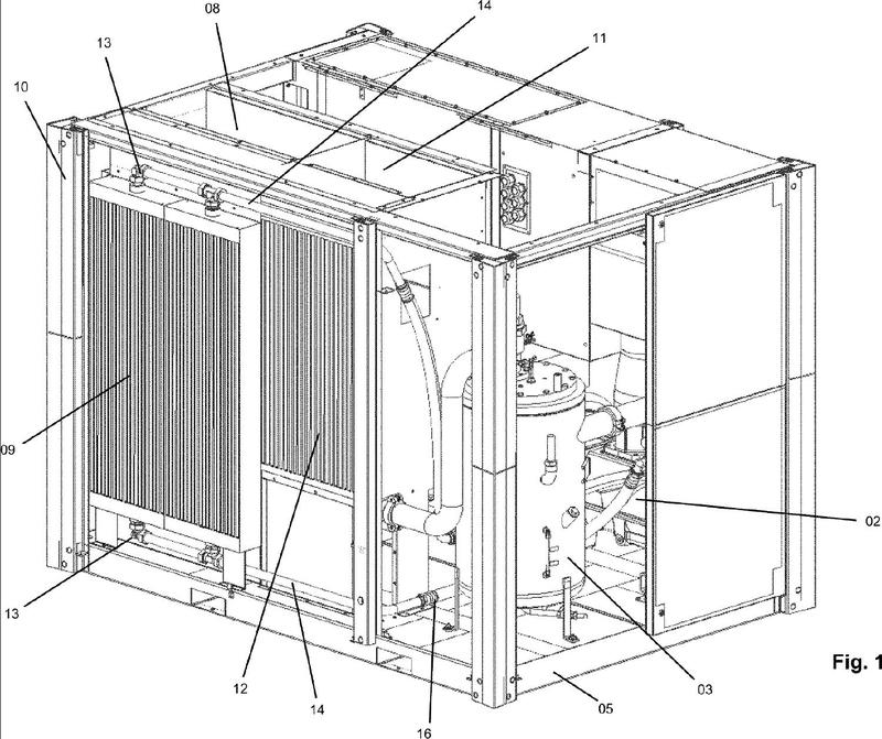 Instalación de compresor para generar aire comprimido y procedimiento de funcionamiento de una instalación de compresor generadora de aire comprimido.