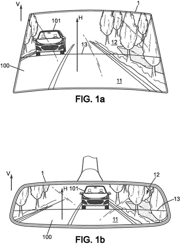 Ilustración 4 de la Galería de ilustraciones de Elemento de visión filtrante que forma un parabrisas o un retrovisor para vehículo de carretera