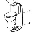 Imagen de 'Pedal para cisternas de inodoros y procedimiento para su uso'