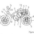 Imagen de 'Bicicleta y motocicleta con engranaje acelerador'