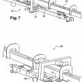 Ilustración 4 de Enganche con órganos de sujeción integrados en la banda de rodadura de fricción, tren y transportador.