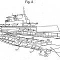 Ilustración 2 de Aparato y procedimientos para el lanzamiento y la recuperación de una nave desde y hacia un barco de acogida