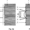 Ilustración 3 de Procedimiento para fijar hojas de envoltura durante el embalaje de balas de celulosa y dispositivo de fijación.