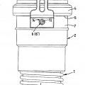 Ilustración 1 de Manguera flexible para aguas residuales con un dispositivo de suspensión.