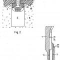 Ilustración 2 de Dispositivo de fijación de un anclaje de sutura en un tejido duro.