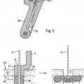 Ilustración 4 de Dispositivo de fijación de un anclaje de sutura en un tejido duro.