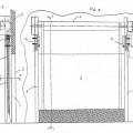 Ilustración 1 de Dispositivo de persiana y elemento de reintroduccion de una persiana en una corredera de guiado.