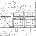 Ilustración 2 de Célula de fabricación con un dispositivo de transferencia de piezas de trabajo y dispositivo de transporte para piezas de trabajo y porta-piezas.