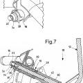 Ilustración 4 de Dispositivo para fijar accesorios en una motocicleta, en particular para un parabrisas.