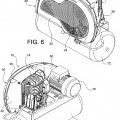 Ilustración 3 de Compresor de aire provisto de protector de correa.
