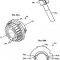 Ilustración 10 de Mecanismo de rueda dentada de aplicador de grapas quirúrgicas