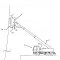Ilustración 1 de Cabina de pulverización móvil para revestimiento de superficies grandes, como buques.