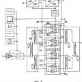 Ilustración 2 de Disposición de circuito para la alimentación de corriente redundante de un amplificador de potencia.