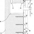 Ilustración 5 de Dispositivo oculto para el montaje en pared de un componente estructural de un mueble, con regulación desde arriba