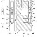 Ilustración 10 de Dispositivo oculto para el montaje en pared de un componente estructural de un mueble, con regulación desde arriba