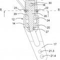 Ilustración 3 de Silla de ruedas con ajuste del eje de giro de ruedecilla pivotante