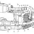 Ilustración 5 de Estructura de tubo de escape de un motor de combustión interna