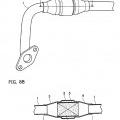 Ilustración 8 de Estructura de tubo de escape de un motor de combustión interna
