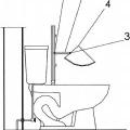Ilustración 2 de Tapa de váter con urinario acoplado