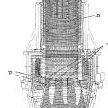 Ilustración 1 de Construcción de soporte de horno industrial de tipo puente, de ladrillos cerámicos refractarios.