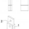 Ilustración 1 de Dispositivo para la instalación limpia de perfiles y postes de anclaje provisionales en estructuras de hormigón.