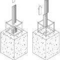 Ilustración 3 de Dispositivo para la instalación limpia de perfiles y postes de anclaje provisionales en estructuras de hormigón.