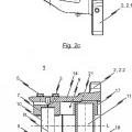Ilustración 6 de Soporte de cojinete para la articulación de una barra de acoplamiento en una caja de vagón de un vehículo guiado sobre raíles