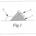 Ilustración 1 de Método y materiales para la construcción de un búnker de arena de un campo de golf.