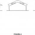 Ilustración 4 de Pórtico estructural de madera para edificaciones a dos aguas.