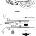 Ilustración 2 de Bicicleta de tres ruedas con generador incorporado.