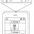 Ilustración 9 de Proyección de imágenes en un terminal de comunicación móvil