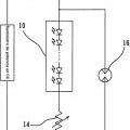 Ilustración 2 de Circuito de protección de un diodo emisor de luz (LED).