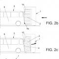 Ilustración 2 de Método y dispositivo para el lavado frontal de vehículos industriales y autobuses