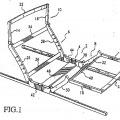 Ilustración 1 de Dispositivo de apoyo ajustable motorizado para un acolchado de un mueble de asiento y/o reclinable, por ejemplo, un colchón o una cama.