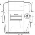 Ilustración 2 de Sistema de vertido de basuras adaptado a un contenedor