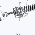 Ilustración 1 de Biela oscilante excéntrica de resorte en aplicación CEPS