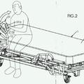 Ilustración 1 de Cama que comprende una barrera que incluye un punto de ayuda técnica en la posición sentada.