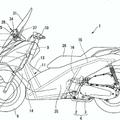 Ilustración 5 de Estructura delantera de cuadro de vehículo de motocicleta