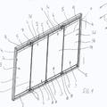 Ilustración 4 de Sistema de panel deslizante con mecanismo de enclavamiento y dispositivo indicador para indicar un estado de enclavamientos de un elemento de hoja de puerta