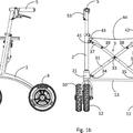 Ilustración 4 de Soporte o portador con ruedas abatible