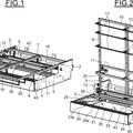 Ilustración 4 de Estructura de cama abatible con soporte de asiento escamoteable.